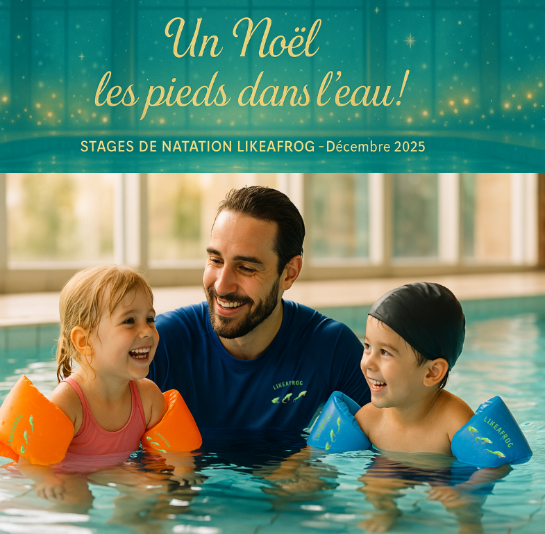 Stage de natation Noël 2025 pour adultes et enfants